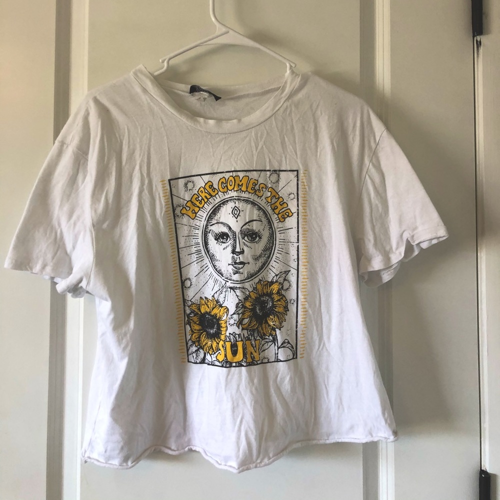 Cropped Graphic T